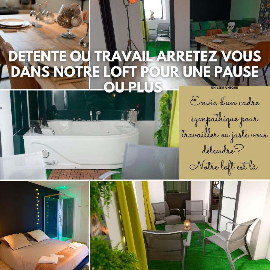 Suite Le Loft & Garden Et Spa By Nancyintimelounge Ngoại thất bức ảnh